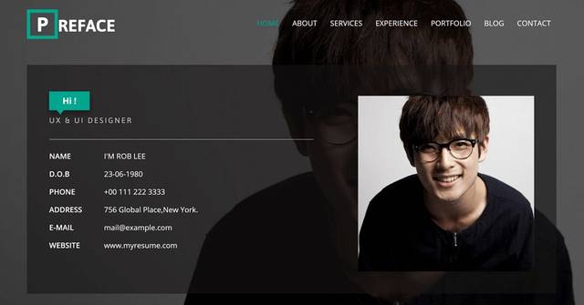 建立个人网站从未如此简单 25个优秀个人网站设计模板一步到位